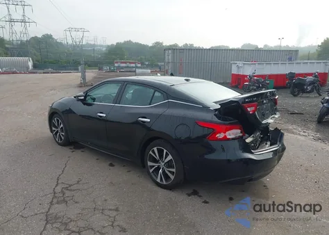 2017 Nissan Maxima 3.5 Platinum из США, поврежденный, VIN 1N4AA6APXHC378570